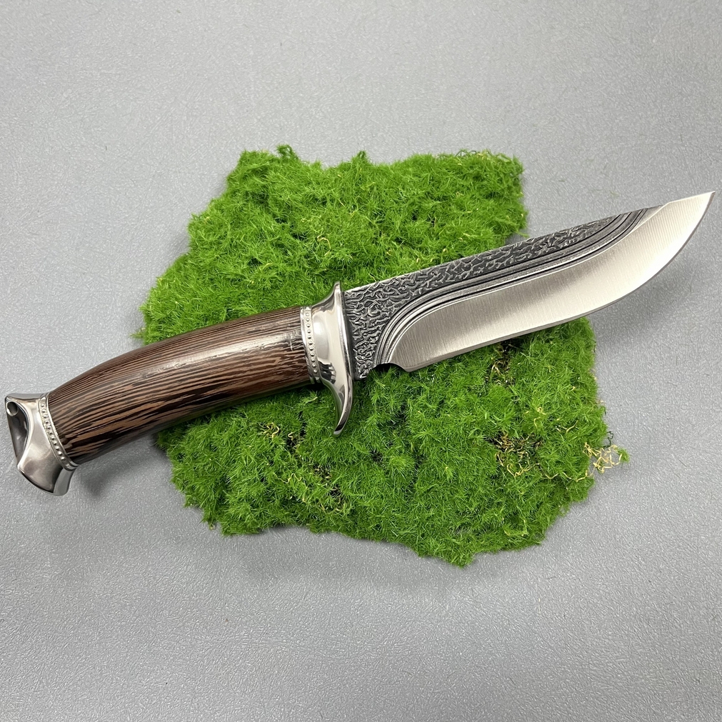 MOUNTAIN GHOST® Nóż myśliwski wojskowy finka pokrowiec 26cm - obrazek 3