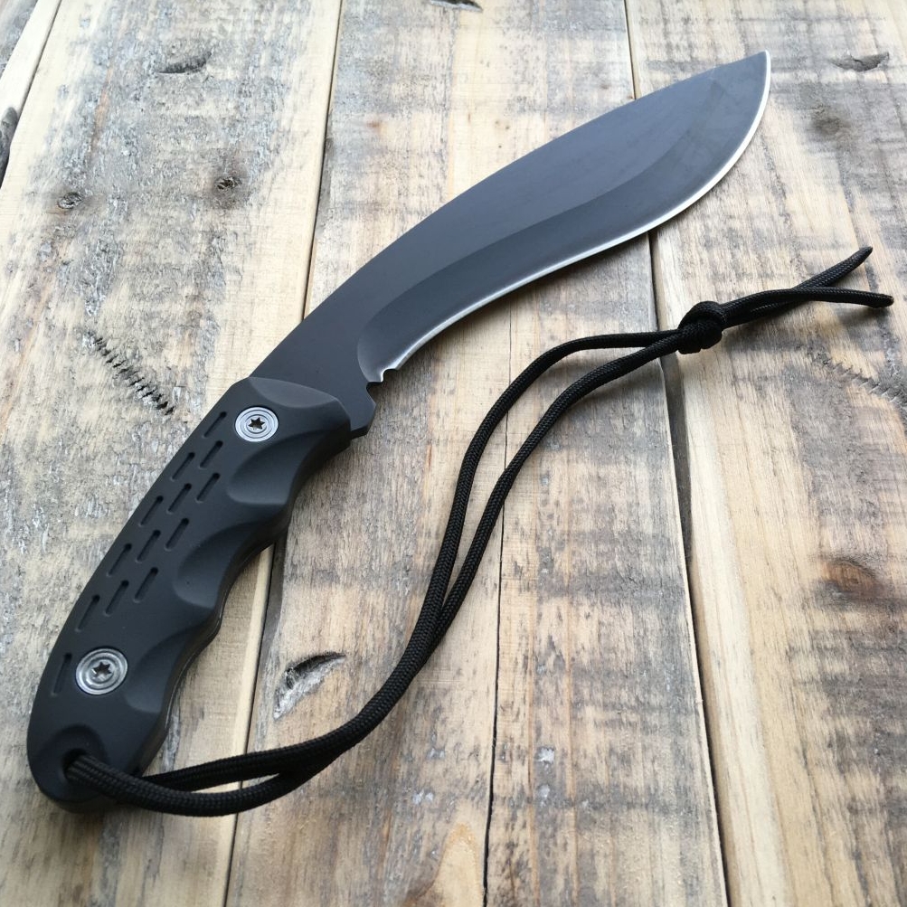 MOUNTAIN GHOST® Nóż myśliwski maczeta kukri pokrowiec 30cm - obrazek 4