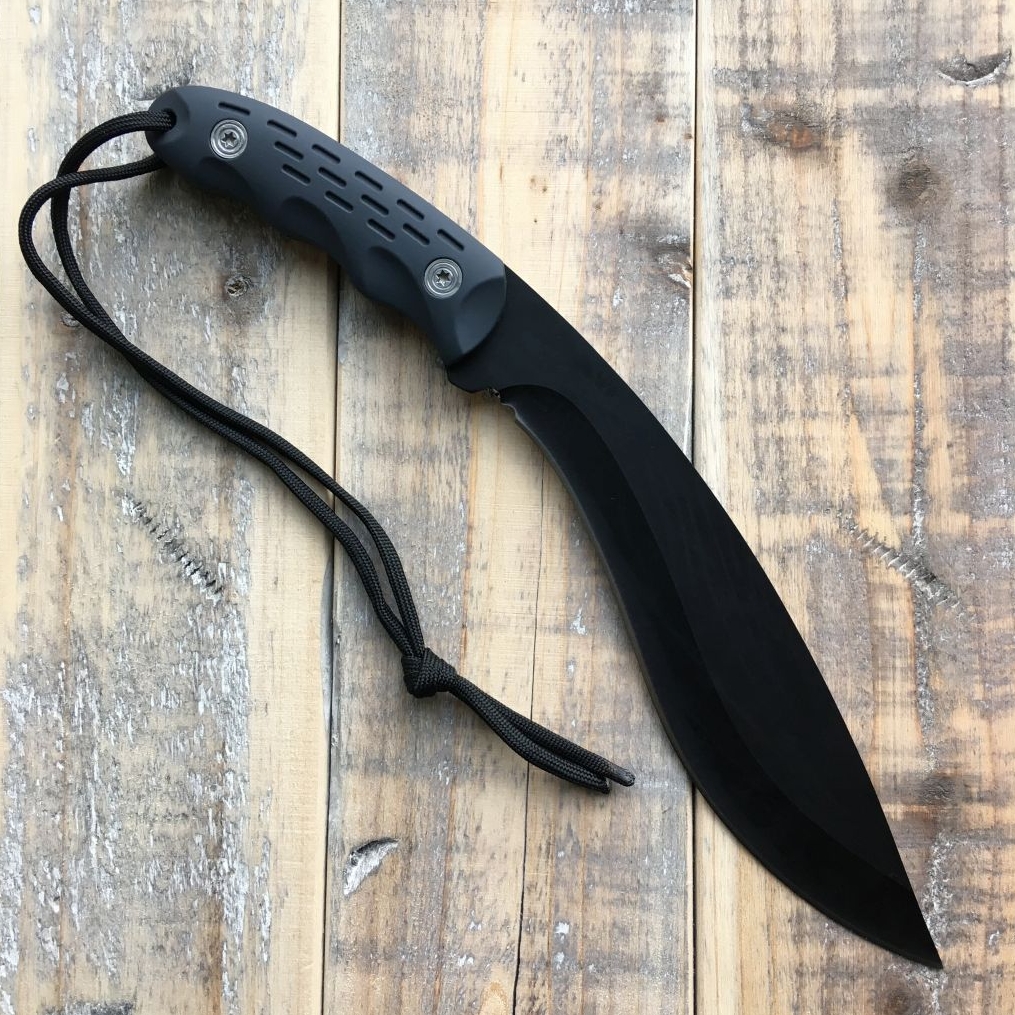 MOUNTAIN GHOST® Nóż myśliwski maczeta kukri pokrowiec 30cm - obrazek 5