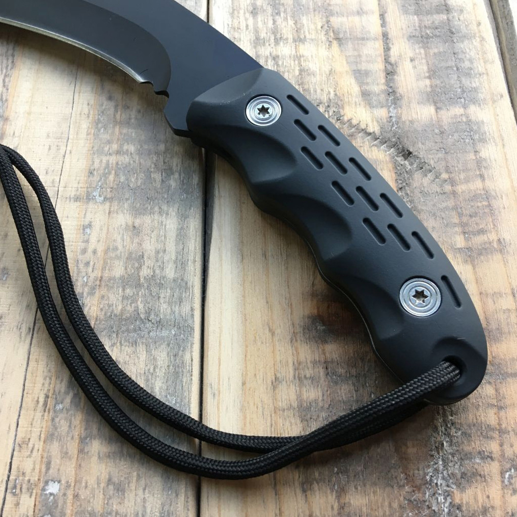 MOUNTAIN GHOST® Nóż myśliwski maczeta kukri pokrowiec 30cm - obrazek 7