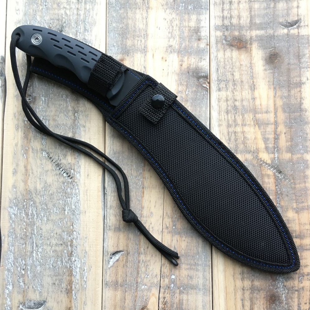 MOUNTAIN GHOST® Nóż myśliwski maczeta kukri pokrowiec 30cm - obrazek 9