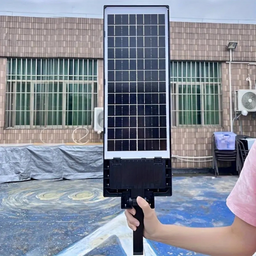 Lampa solarna uliczna z czujnikiem zmierzchu ruchu 504 led 1200w - obrazek 4