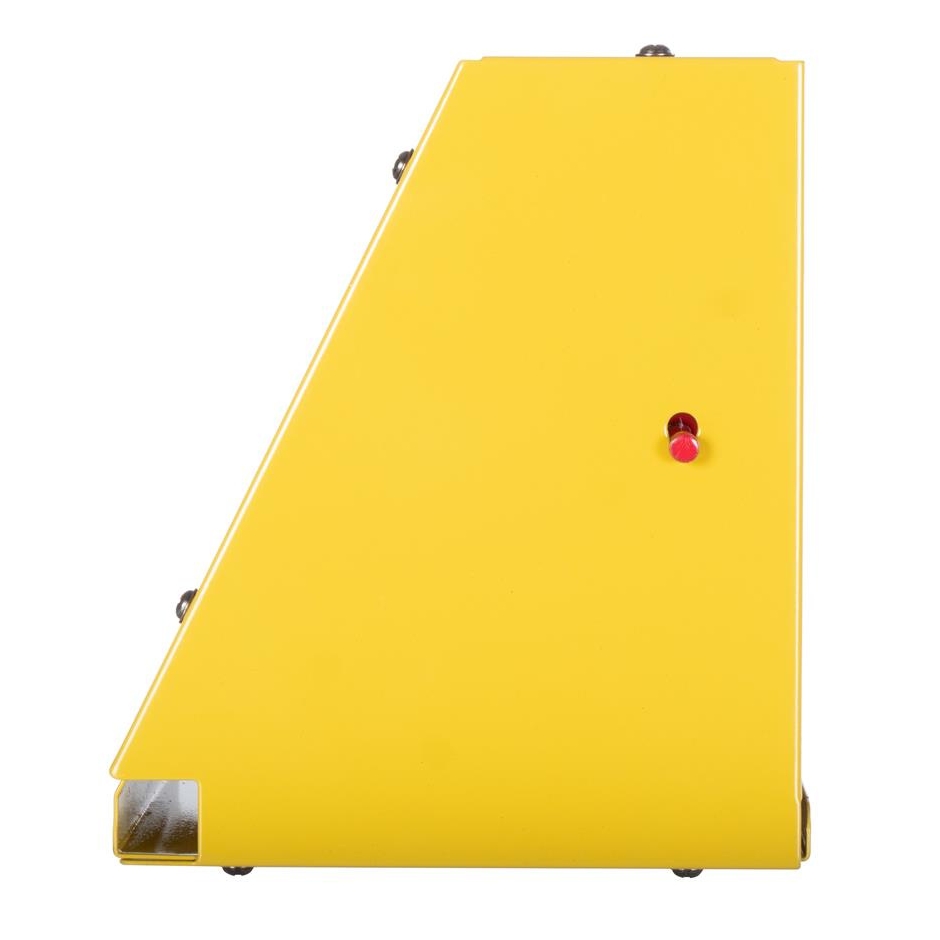 WESTSNIPE® Kulochwyt wiatrówkowy spinner gruby kulołap żółty 14x14cm - obrazek 4