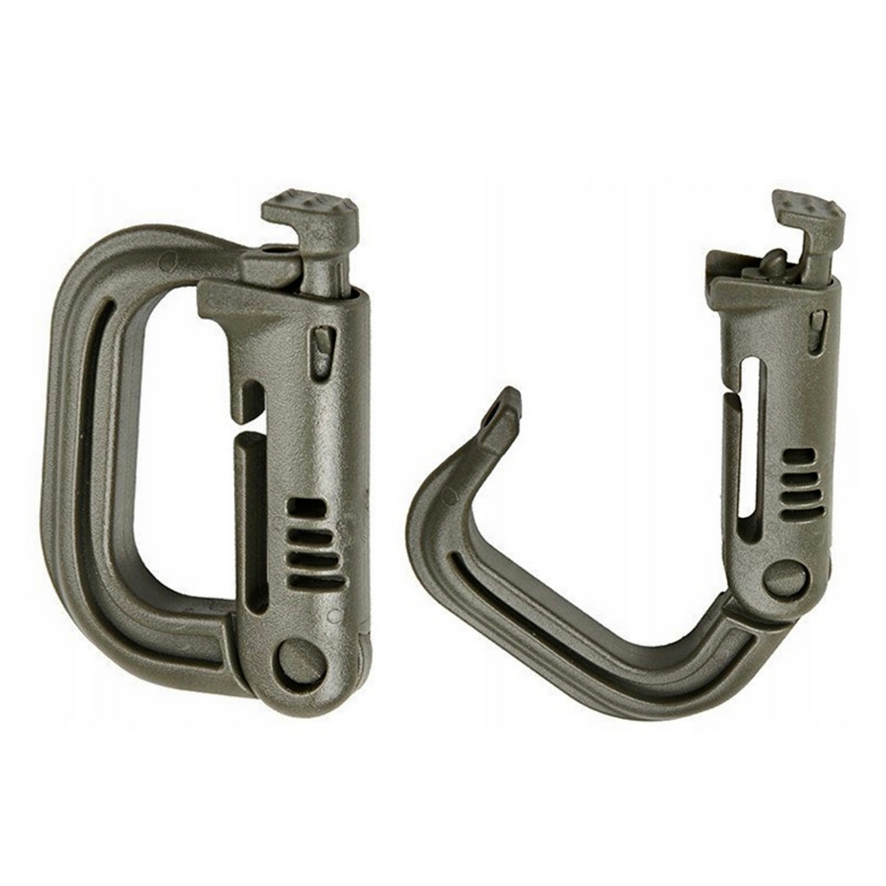 MOUNTAIN GHOST® Karabińczyk taktyczny grimlock molle d-ring karabinek szekla zawieszka kluczy - obrazek 4