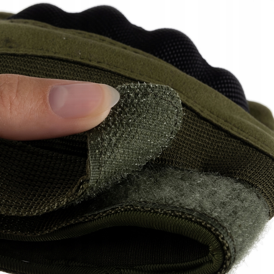 FOXTER® Rękawice ochronne taktyczne militarne wojskowe dotykowe rękawiczki survival oliwka l - obrazek 7