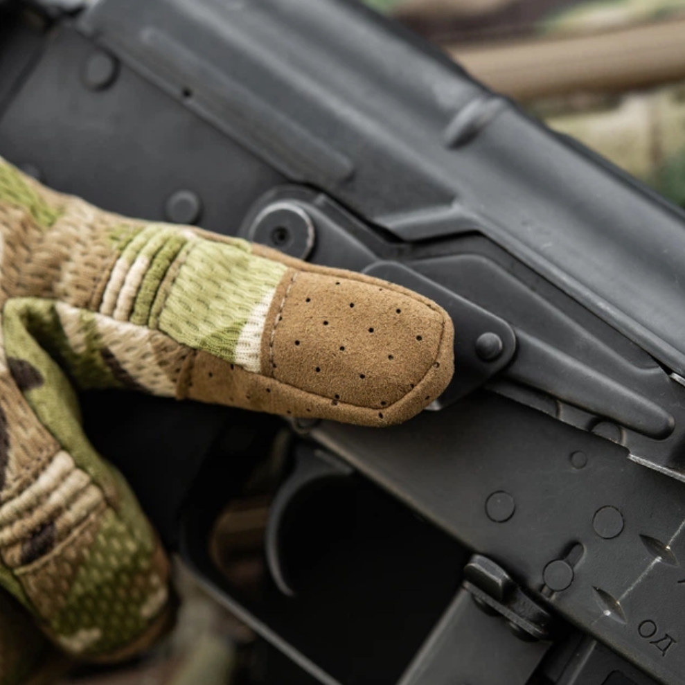 FOXTER® Rękawice ochronne taktyczne militarne wojskowe dotykowe strzeleckie rękawiczki survival camo xl - obrazek 9