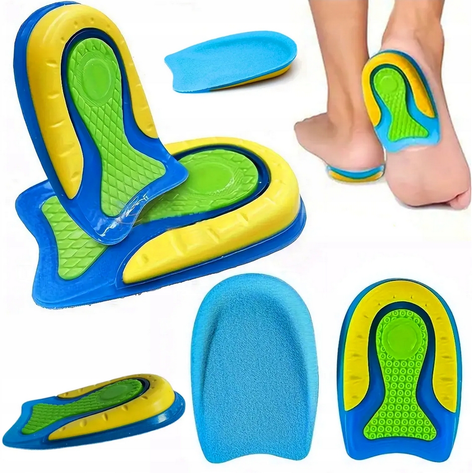 FLEXISTEP Podpiętki wkładki żelowe pod pięty butów ostrogi amortyzacja 1 para 41-46