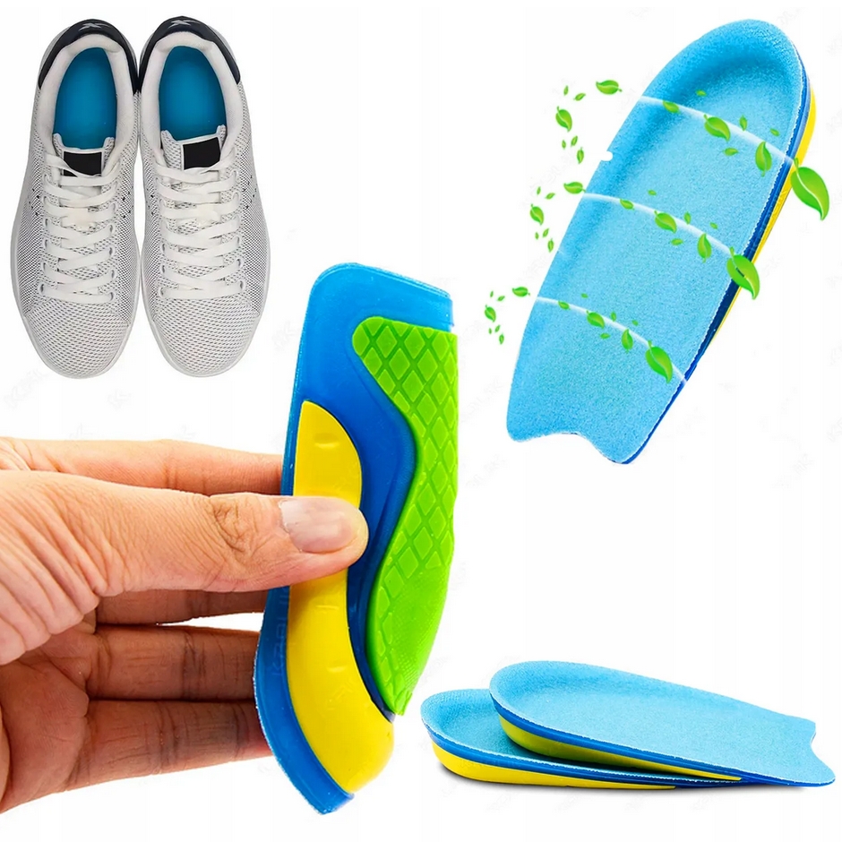 FLEXISTEP Podpiętki wkładki żelowe pod pięty butów ostrogi amortyzacja 1 para 35-40 - obrazek 2