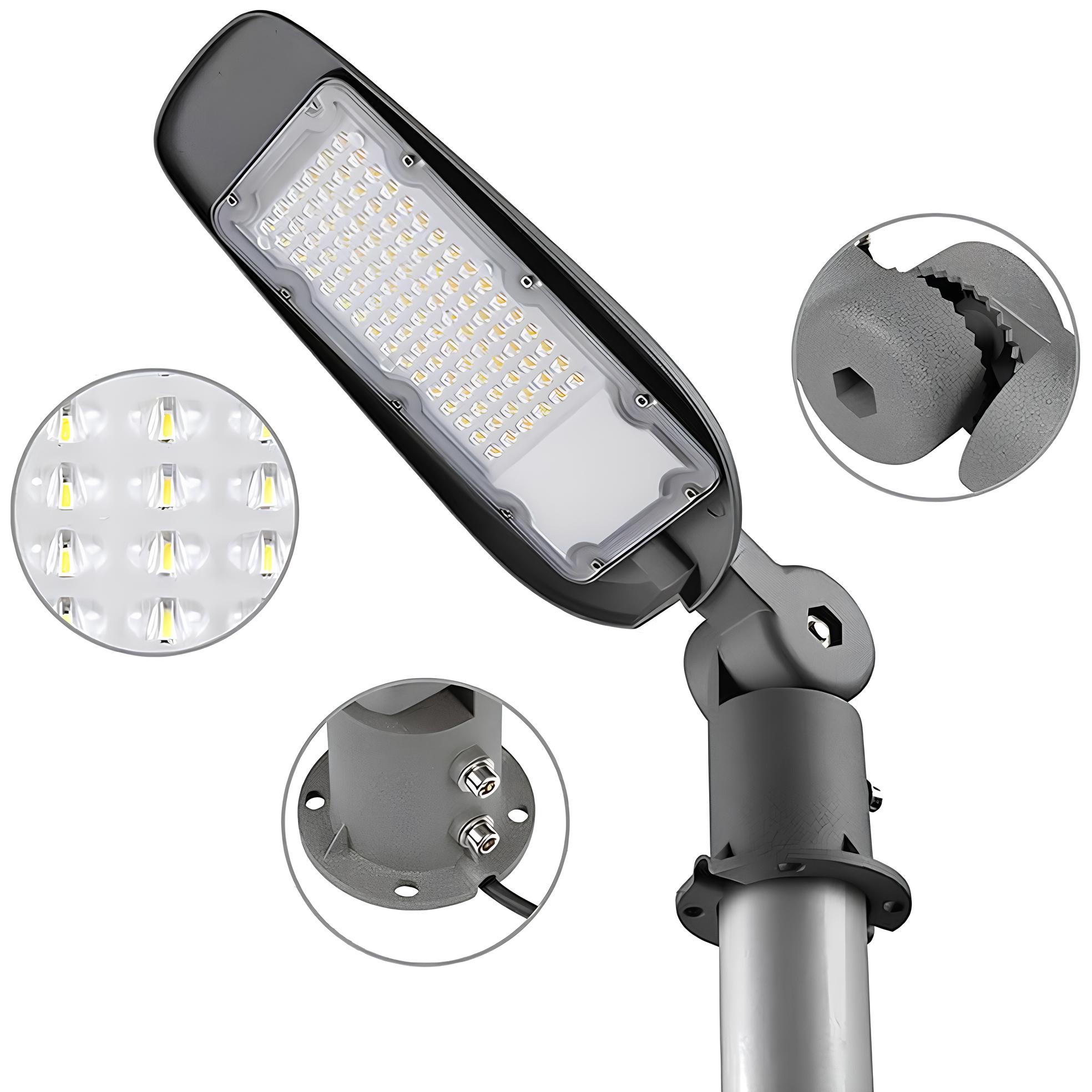 LEDLIGHT Lampa uliczna oprawa latarnia drogowa przemysłowa ruchoma 288 led 6000k ip65 200w 2000w