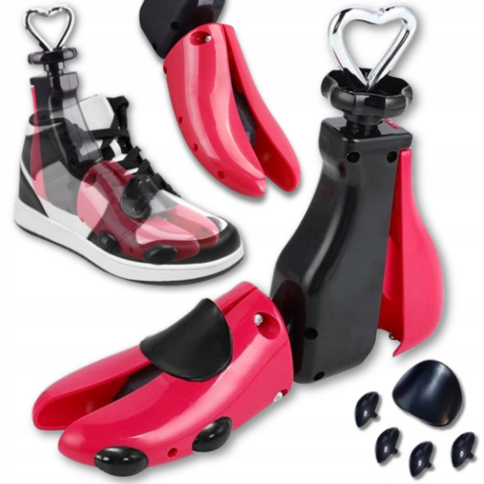 FLEXISTEP Prawidła do rozciągania regulowane prawidło napinacz ciasnych butów obuwia nakładki 36-41