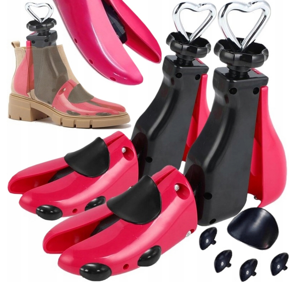 FLEXISTEP Prawidła do rozciągania regulowane prawidło napinacz ciasnych butów obuwia nakładki 41-47 - obrazek 3