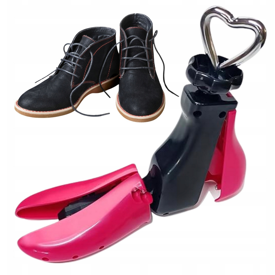 FLEXISTEP Prawidła do rozciągania regulowane prawidło napinacz ciasnych butów obuwia nakładki 36-41 - obrazek 4