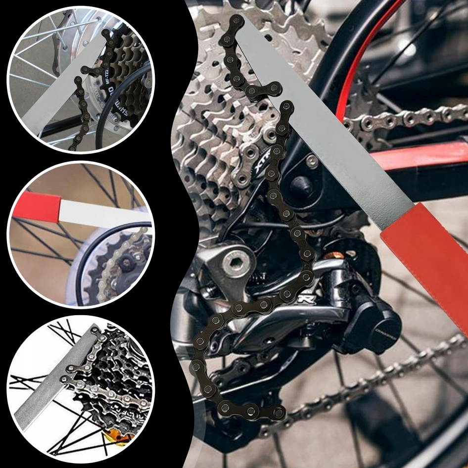 HÖGLER Zestaw narzędzi rowerowych klucze korby do roweru skuwacz klucz bacik 7 elementów - obrazek 7