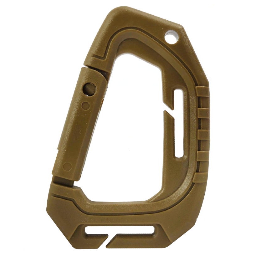 MOUNTAIN GHOST® Karabińczyk taktyczny molle d-ring karabinek szekla zawieszka kluczy - obrazek 2