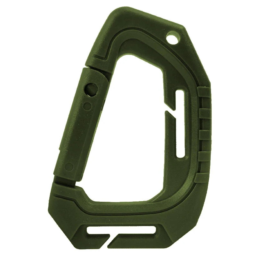 MOUNTAIN GHOST® Karabińczyk taktyczny molle d-ring karabinek szekla zawieszka kluczy - obrazek 3