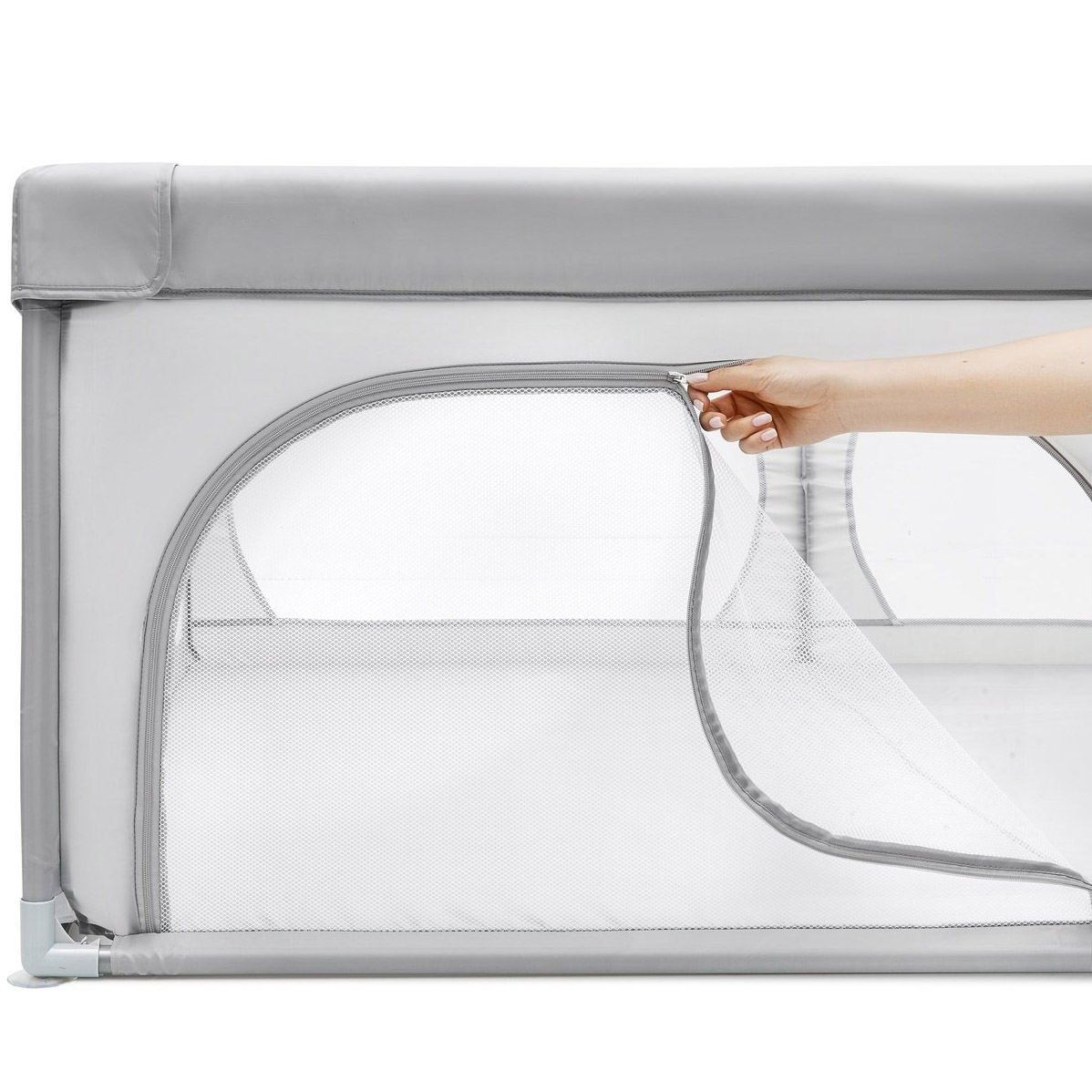 PLAYJOY Kojec dla dzieci plac zabaw suchy basen dziecięcy składany duży xxl pokrowiec 200x180cm - obrazek 3