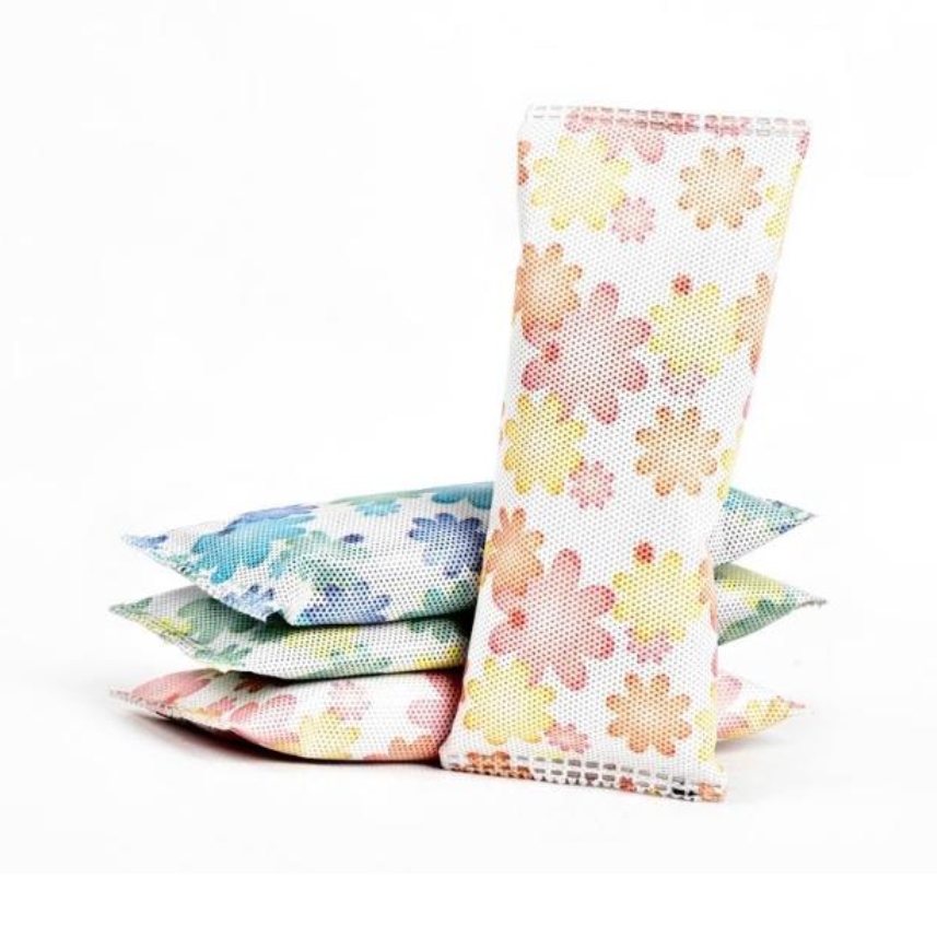 FLEXISTEP Saszetki zapachowe odświeżające naturalny pochłaniacz zapachów do butów szafy samochodu odświeżacz 2szt - obrazek 3