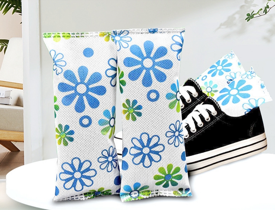 FLEXISTEP Saszetki zapachowe odświeżające naturalny pochłaniacz zapachów do butów szafy samochodu odświeżacz 2szt - obrazek 4