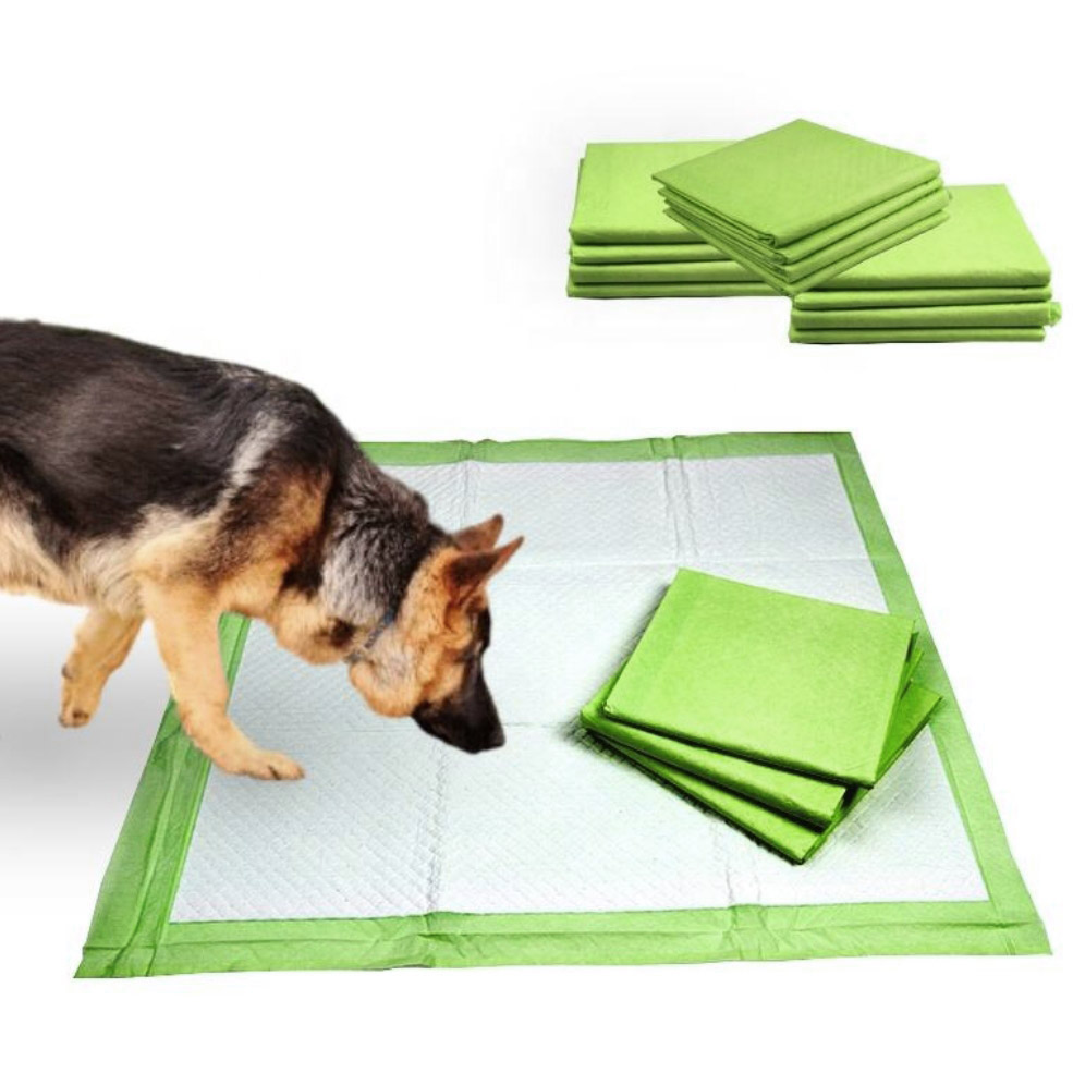 NUXIE® Mata dla psa podkłady higieniczne zielone l 50szt 45x60cm - obrazek 4