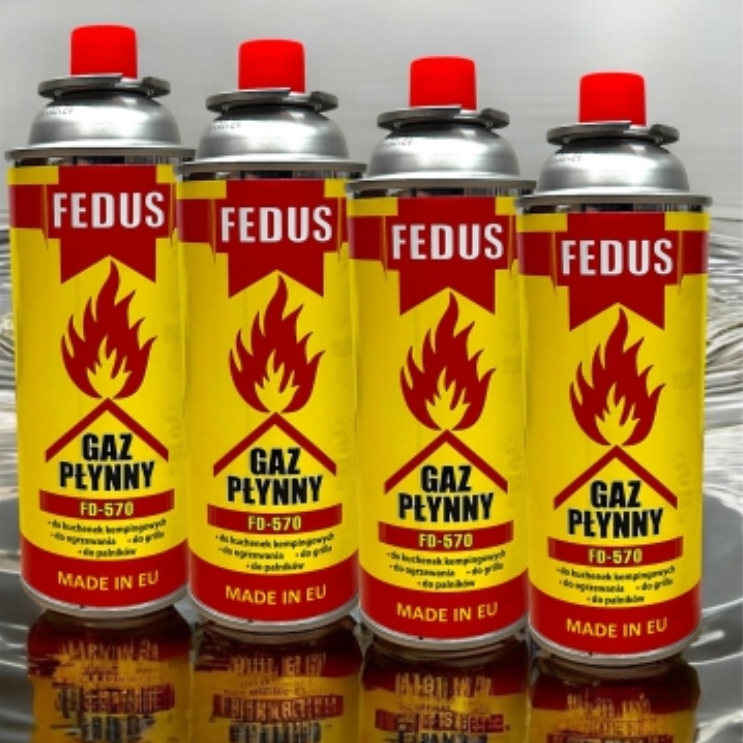 Kartusz gazowy do kuchenki turystycznej 400ml 227g - obrazek 2