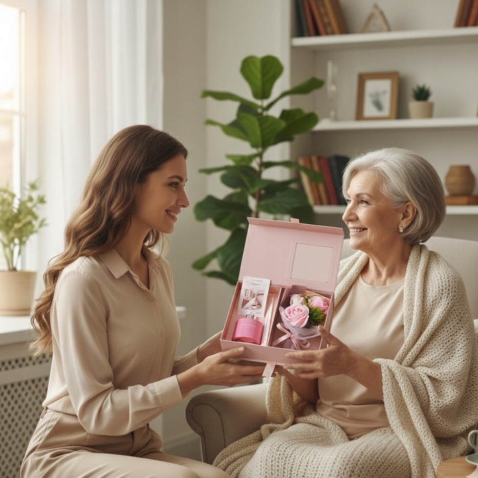 AMORE MIO Róże mydlane bukiet dyfuzor zapachowy zestaw prezentowy ozdoba prezent na walentynki flowerbox - obrazek 6