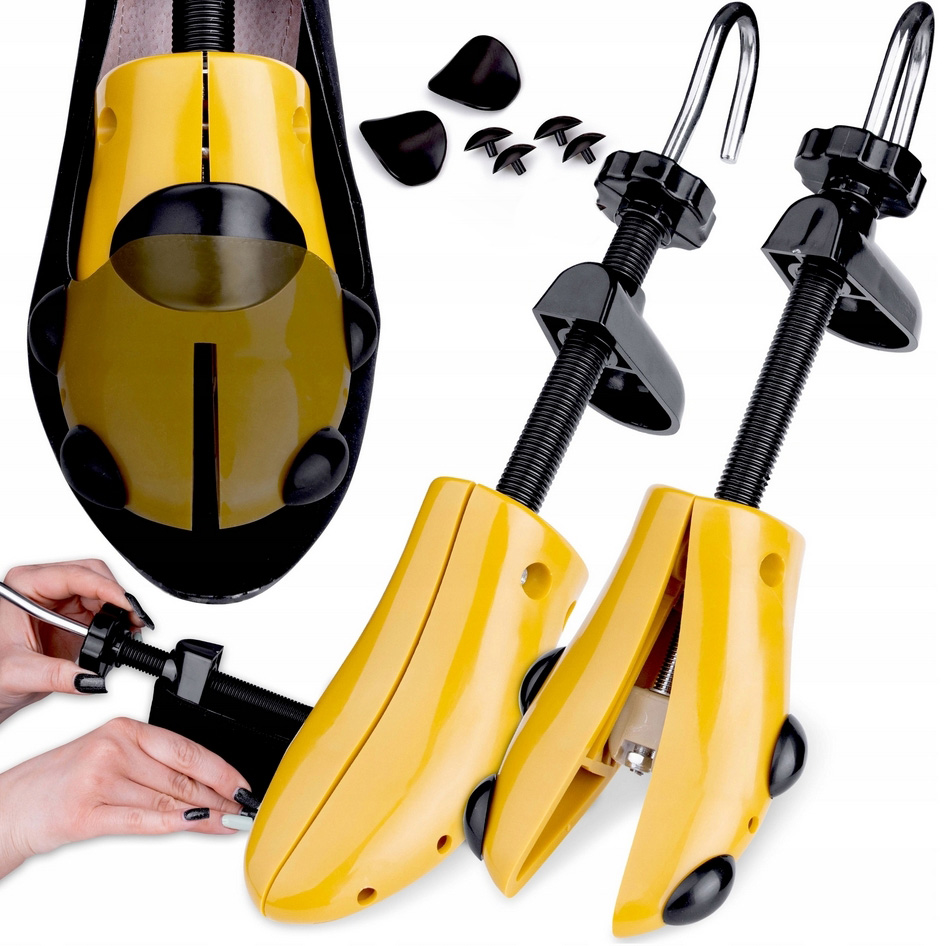 FLEXISTEP Prawidła do rozciągania regulowane prawidło napinacz ciasnych butów obuwia nakładki 35-42