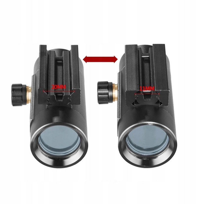 MOUNTAIN GHOST® Luneta celownicza 3x44 kolimator red green dot celownik optyka do wiatrówki asg - obrazek 6