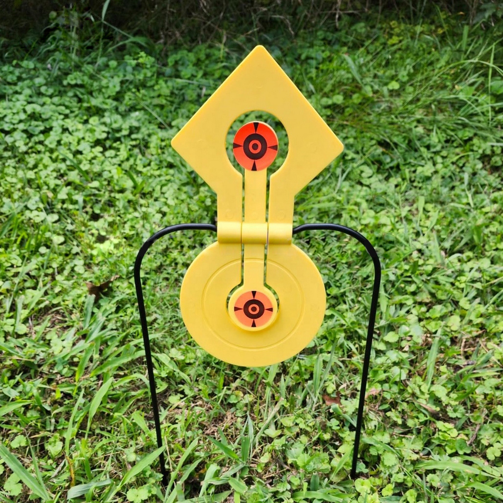 WESTSNIPE® Kulochwyt reaktywny cel spinner wiatrówkowy do treningu strzelania pojedynczy - obrazek 3