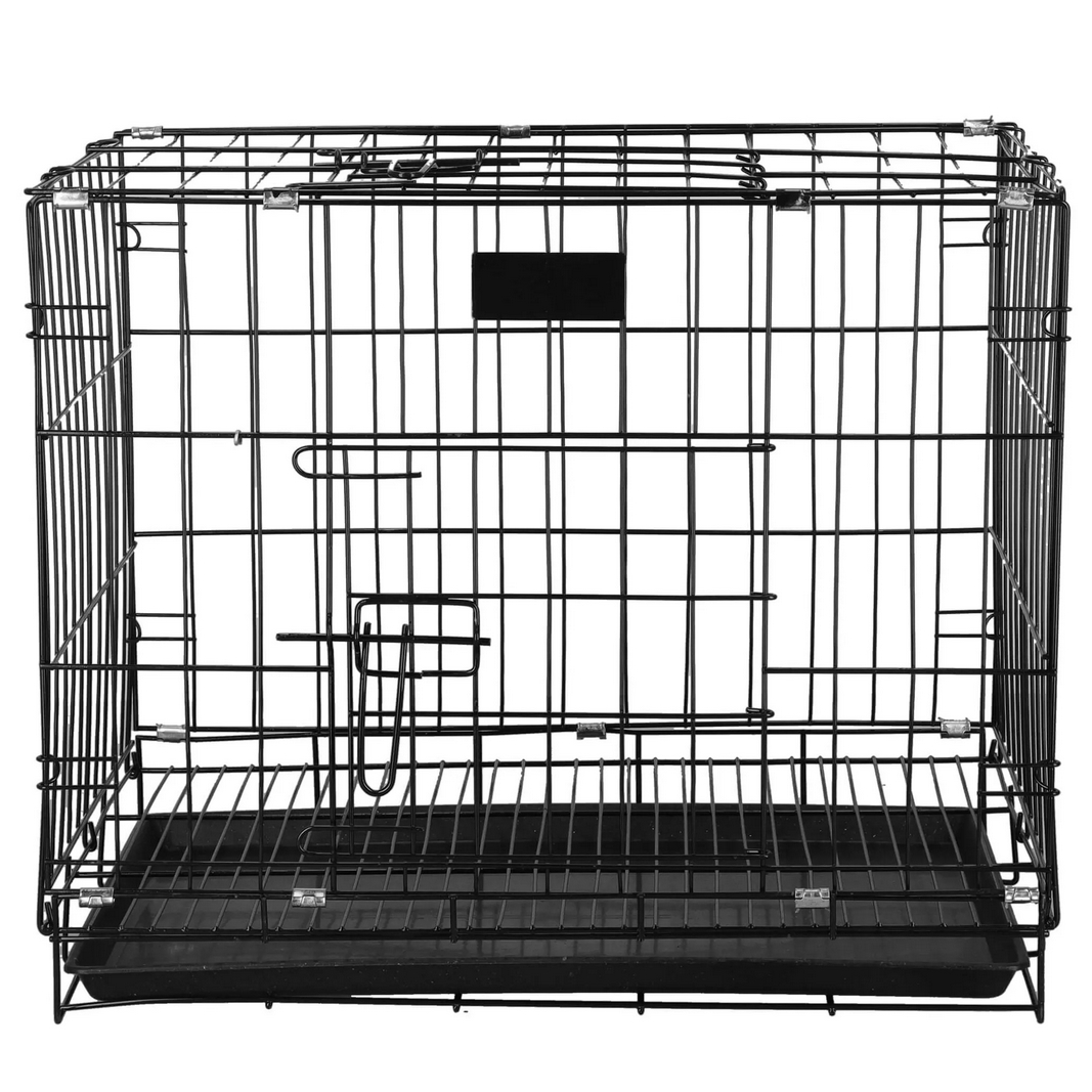 NUXIE® PREMIUM Klatka dla psa kota królika zwierząt kennelowa metalowa kojec transporter xl 83cm - obrazek 6