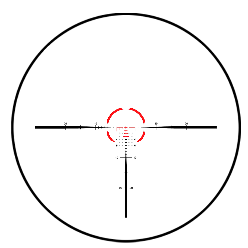 ELEMENT OPTICS Luneta celownicza pryzmatyczna Immersive 5x30 LPR-1D MRAD - obrazek 8