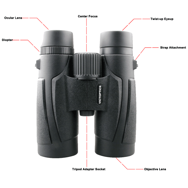 VECTOR OPTICS Lornetka 10x42 Binocular BOSL02 - obrazek 4