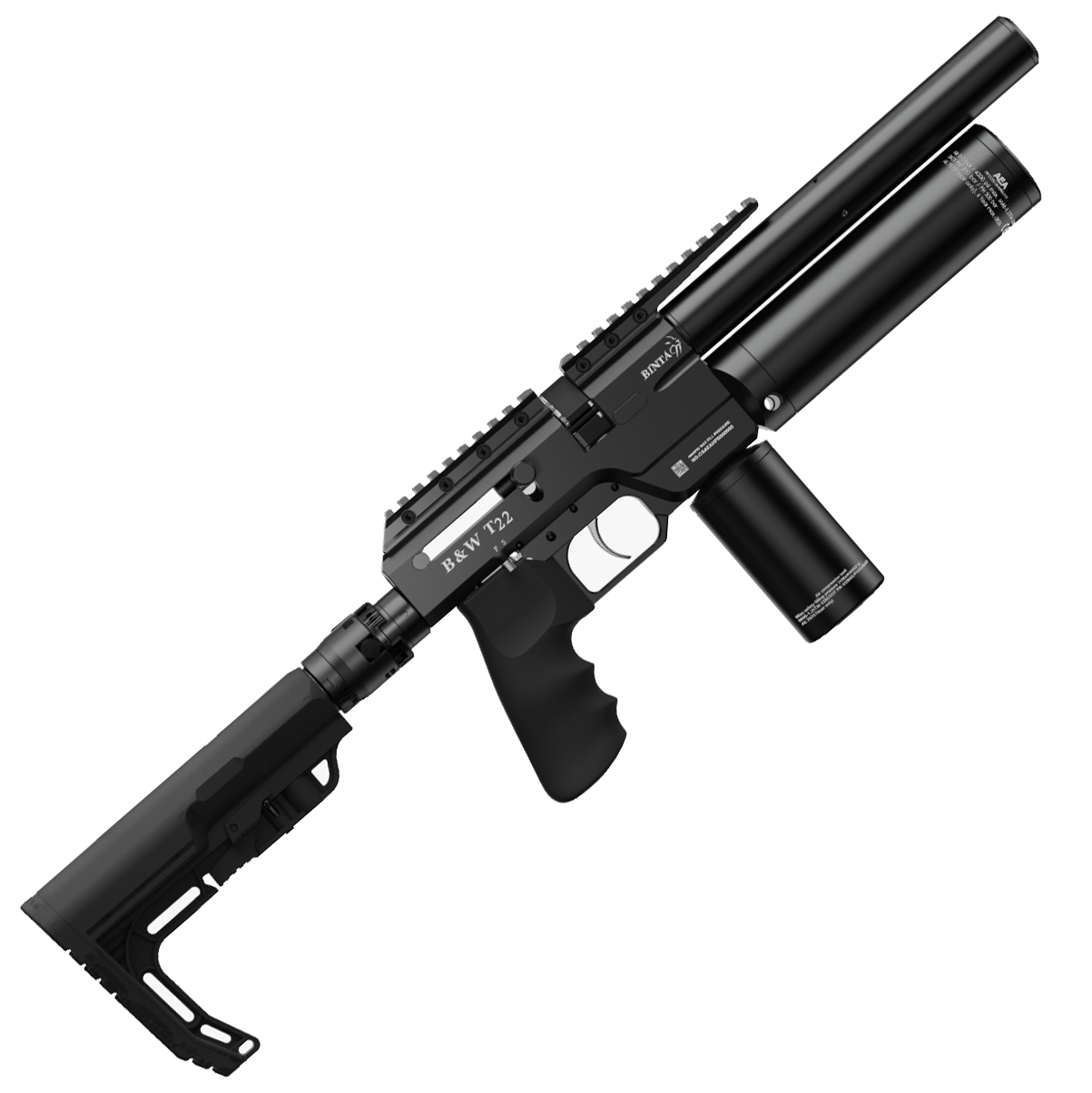 BINTAC AEA Wiatrówka karabinek T22 .22 kal. 5mm pcp pneumatyczny ekp<17J