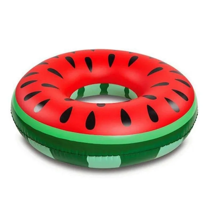 PLAYJOY Koło dmuchane do pływania kółko materac ponton arbuz xl 120cm - obrazek 2
