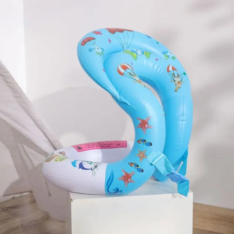 PLAYJOY Dmuchane koło do pływania kamizelka pływak kapok kółko dmuchane dla dzieci l - obrazek 6
