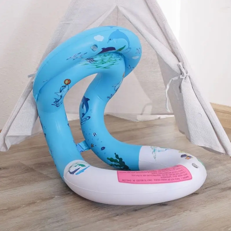 PLAYJOY Dmuchane koło do pływania kamizelka pływak kapok kółko dmuchane dla dzieci s - obrazek 8