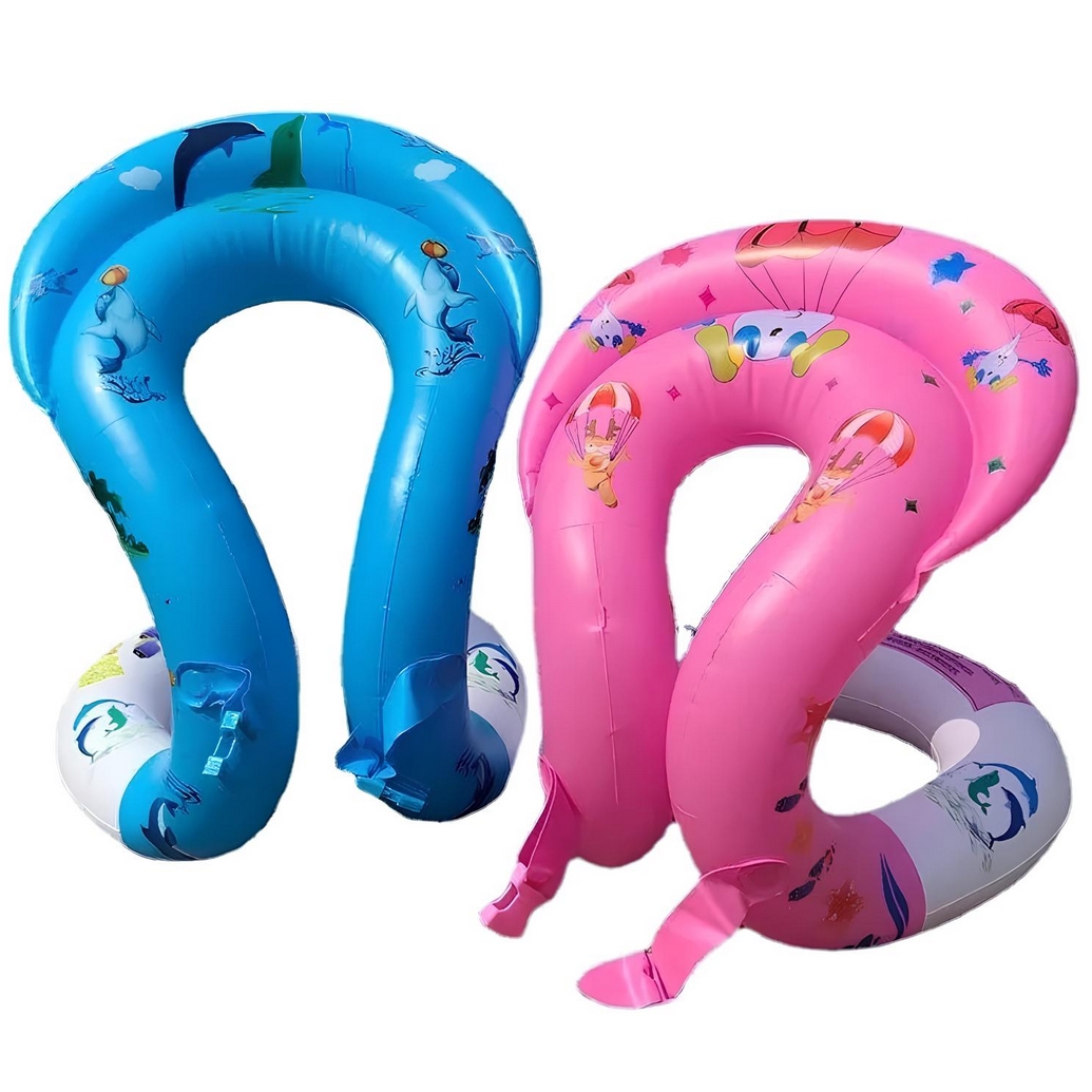 PLAYJOY Dmuchane koło do pływania kamizelka pływak kapok kółko dmuchane dla dzieci l
