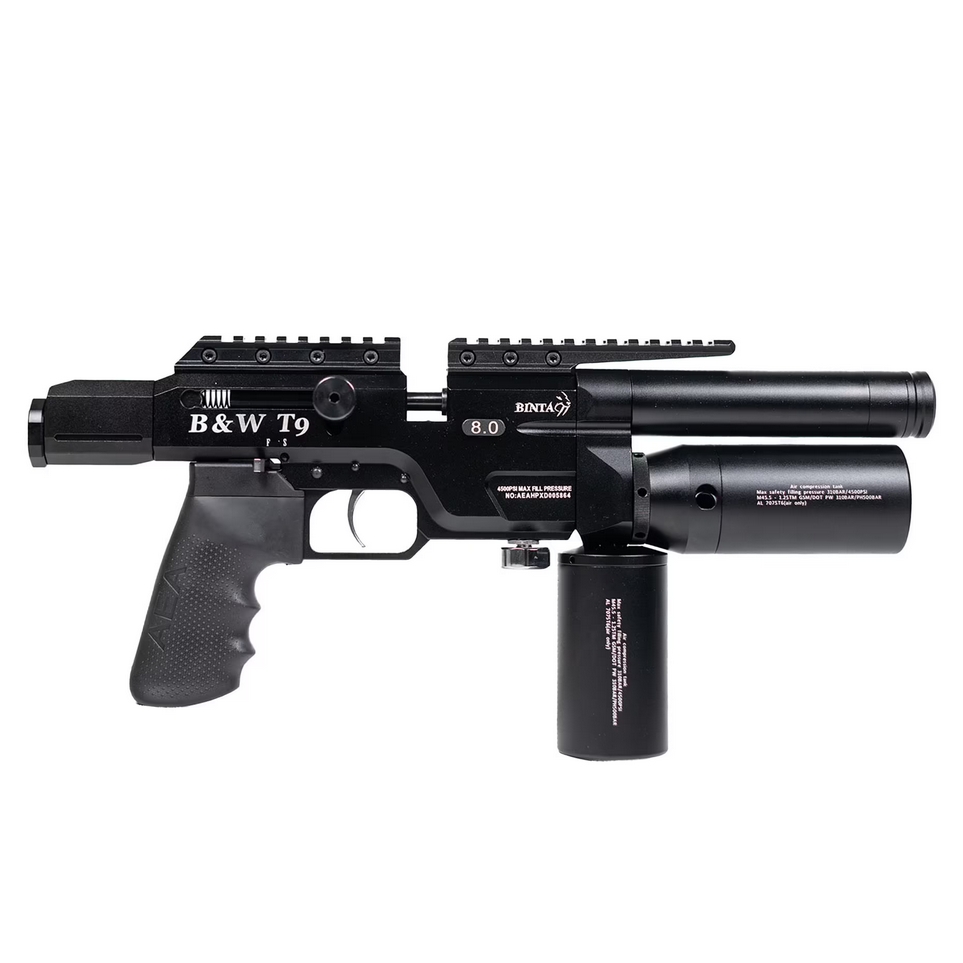 BINTAC AEA Wiatrówka karabinek T9 .35 kal. 9mm pcp pneumatyczny ekp<17J - obrazek 3