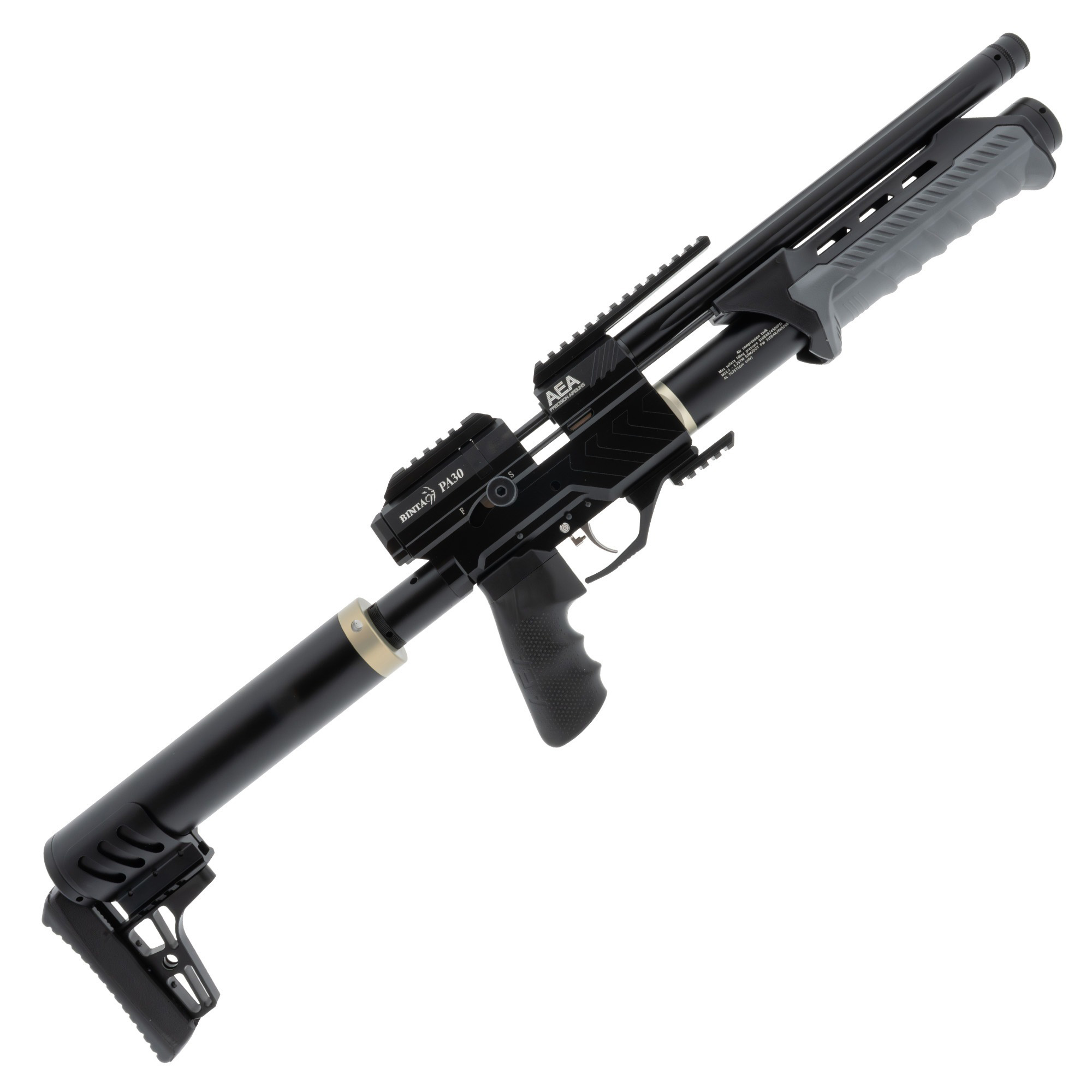BINTAC AEA Wiatrówka karabinek PA30 .30 kal. 7,62mm lufa 22" pcp pneumatyczny ekp<17J