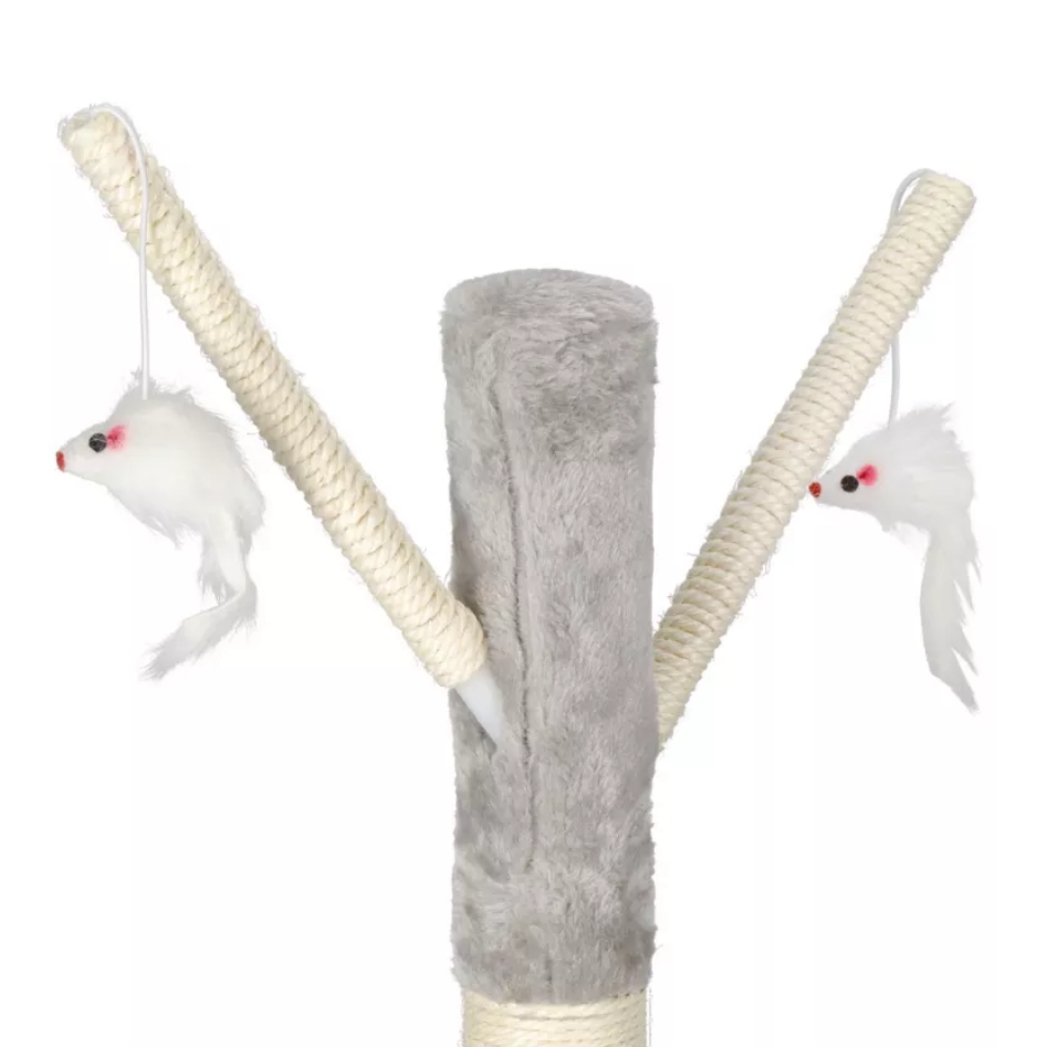 NUXIE PREMIUM® Drapak duży dla kota wieża drzewko legowisko domek z zabawkami 4 poziomy 110cm xl - obrazek 4