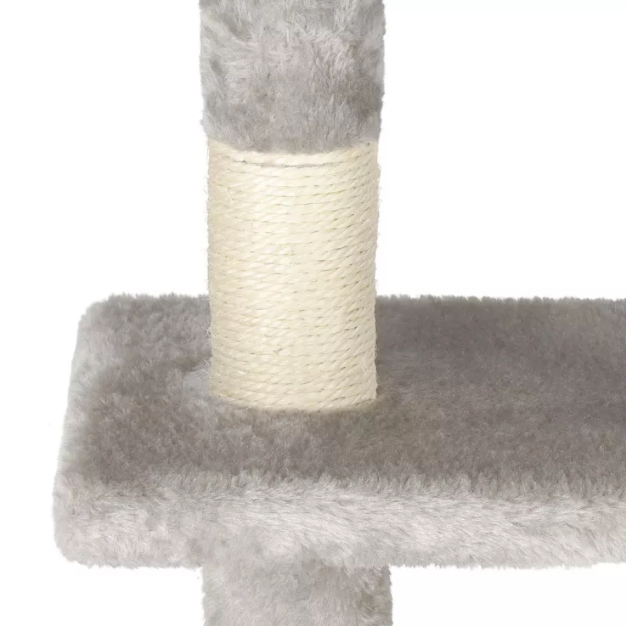 NUXIE PREMIUM® Drapak duży dla kota wieża drzewko legowisko domek z zabawkami 4 poziomy 110cm xl - obrazek 6