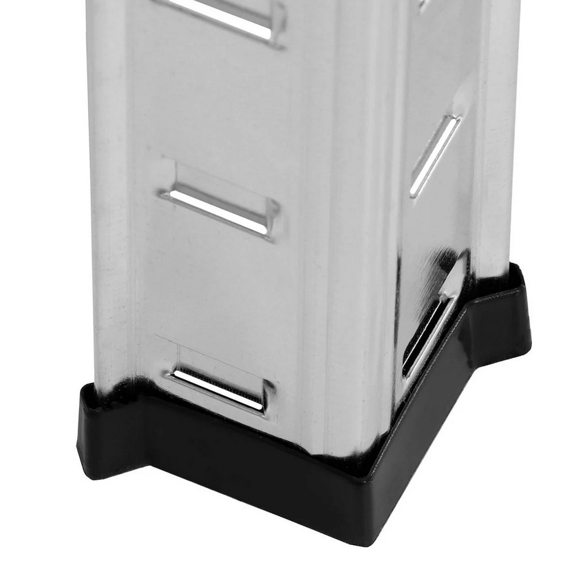 HÖGLER Regał metalowy magazynowy garażowy srebrny 5 półek 1000kg 205x120x40 - obrazek 7