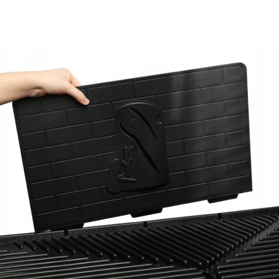 NUXIE® Kuweta dla psa psów szczeniaków ścianka trzywarstwowa mata treningowa ze sztuczną trawą 63x50cm - obrazek 2