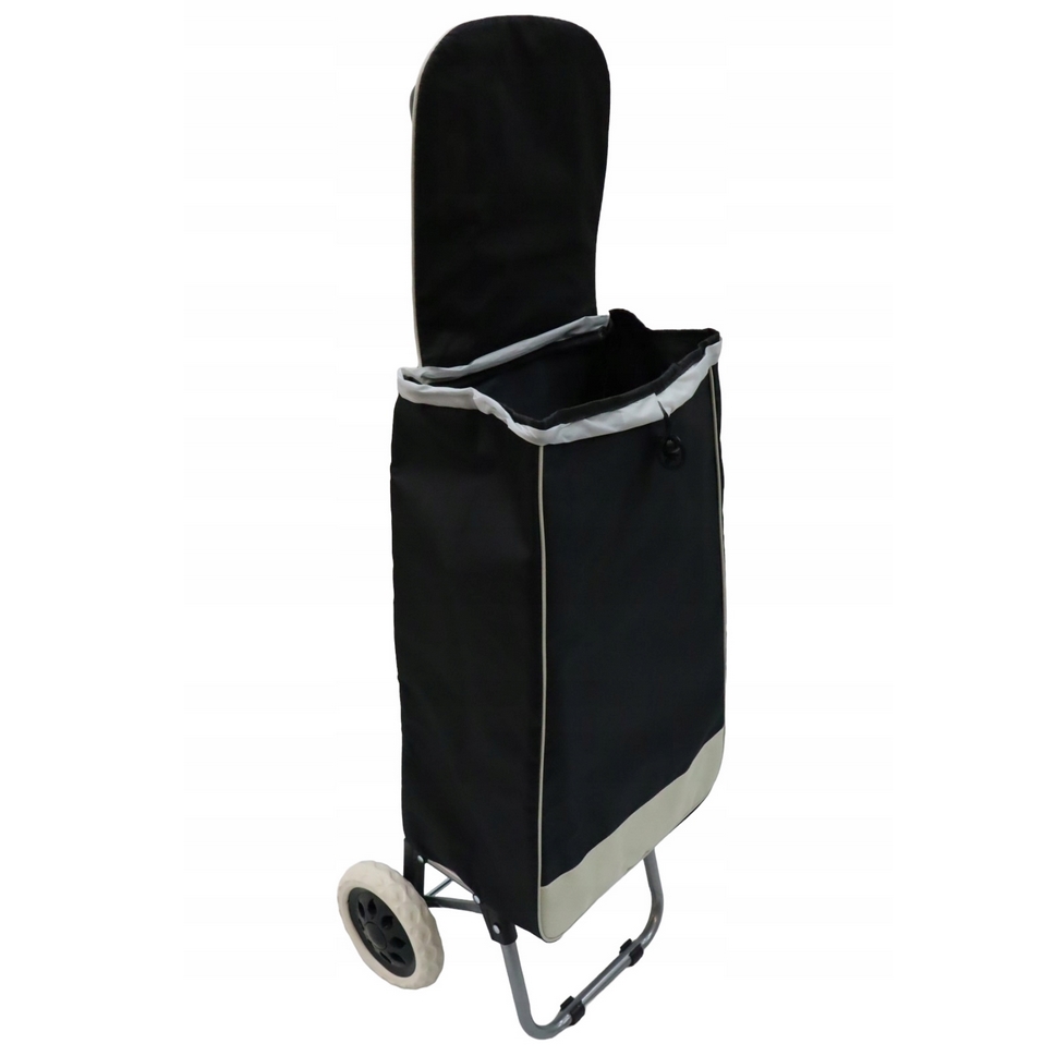 HÖGLER Torba wózek na zakupy składany kółka pojedyncze stelaż - obrazek 6