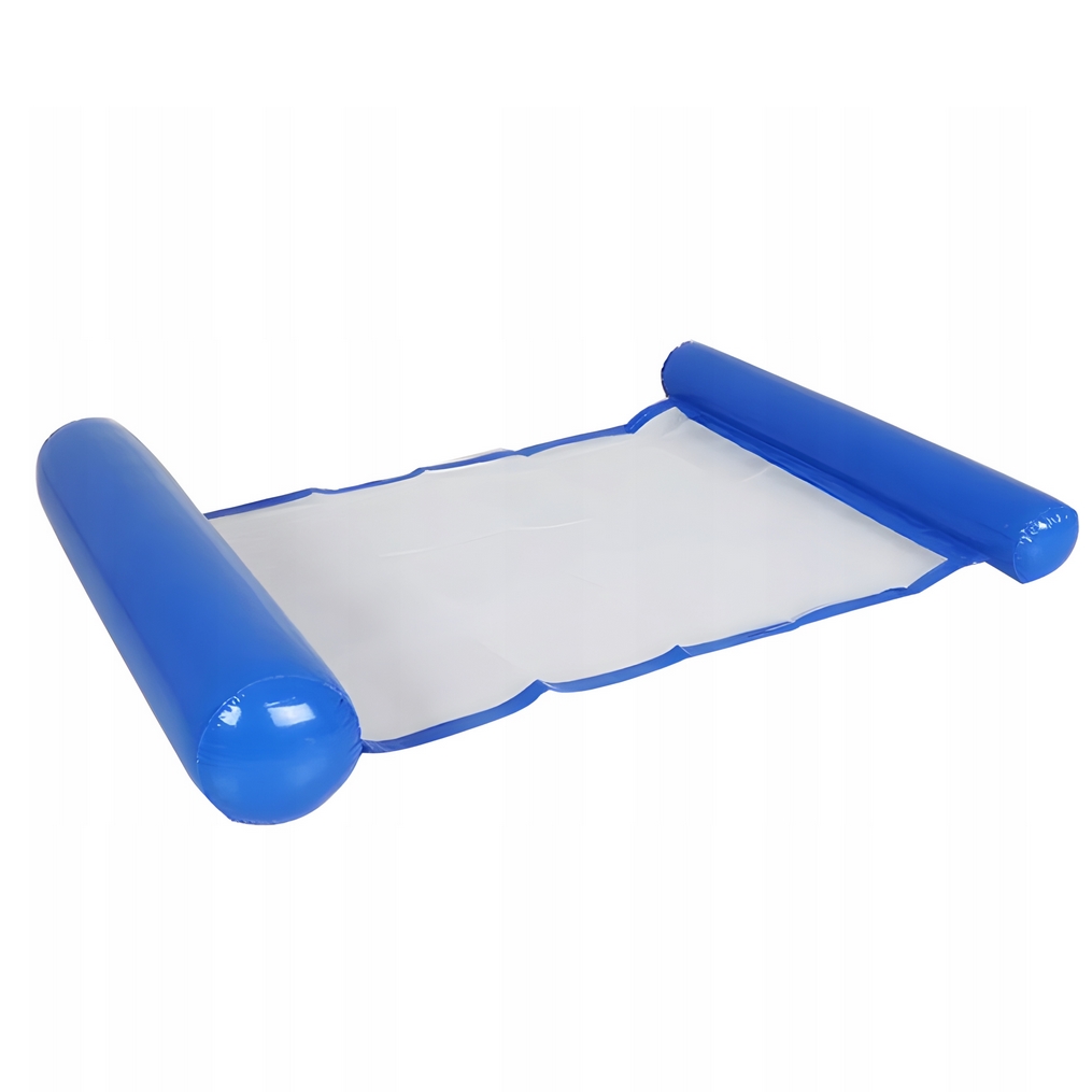 PLAYJOY Hamak wodny materac do pływania dmuchany do basenu fotel leżak plażowy 120x80cm - obrazek 6