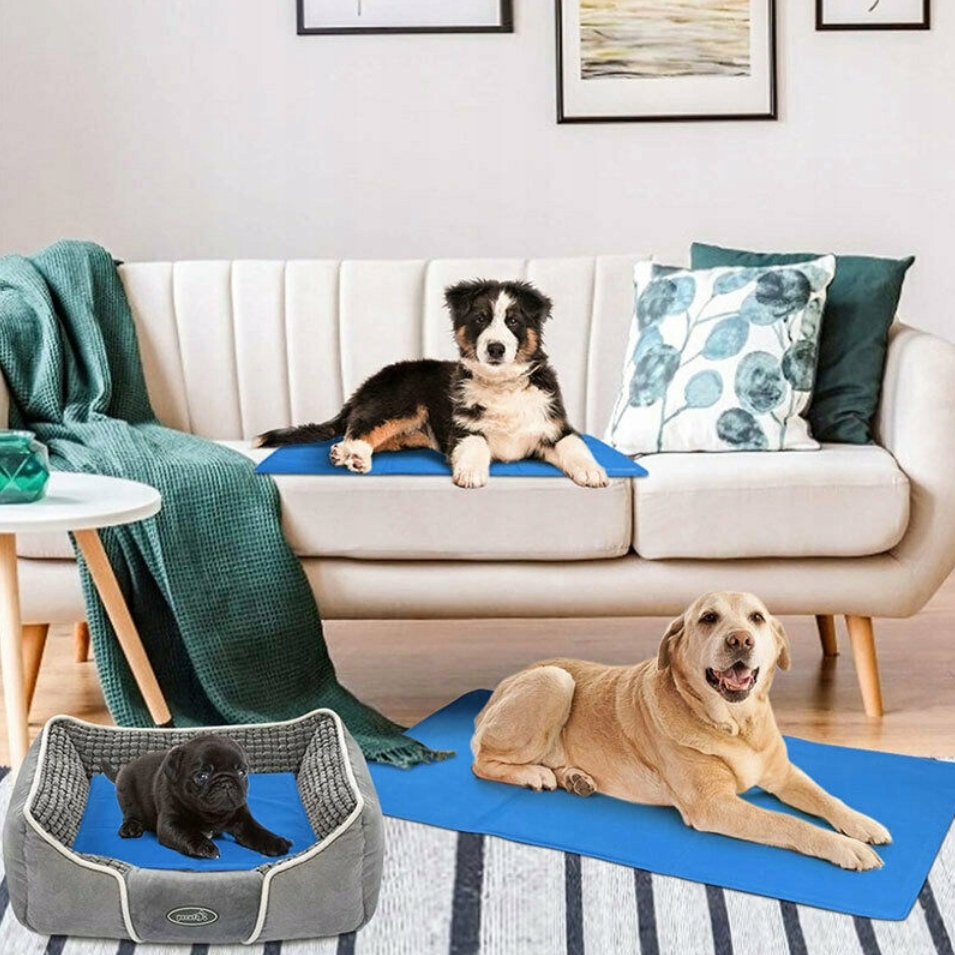 NUXIE® Mata chłodząca dla psa duża żelowa legowisko chłodzące xxl 110x70cm outlet - obrazek 3