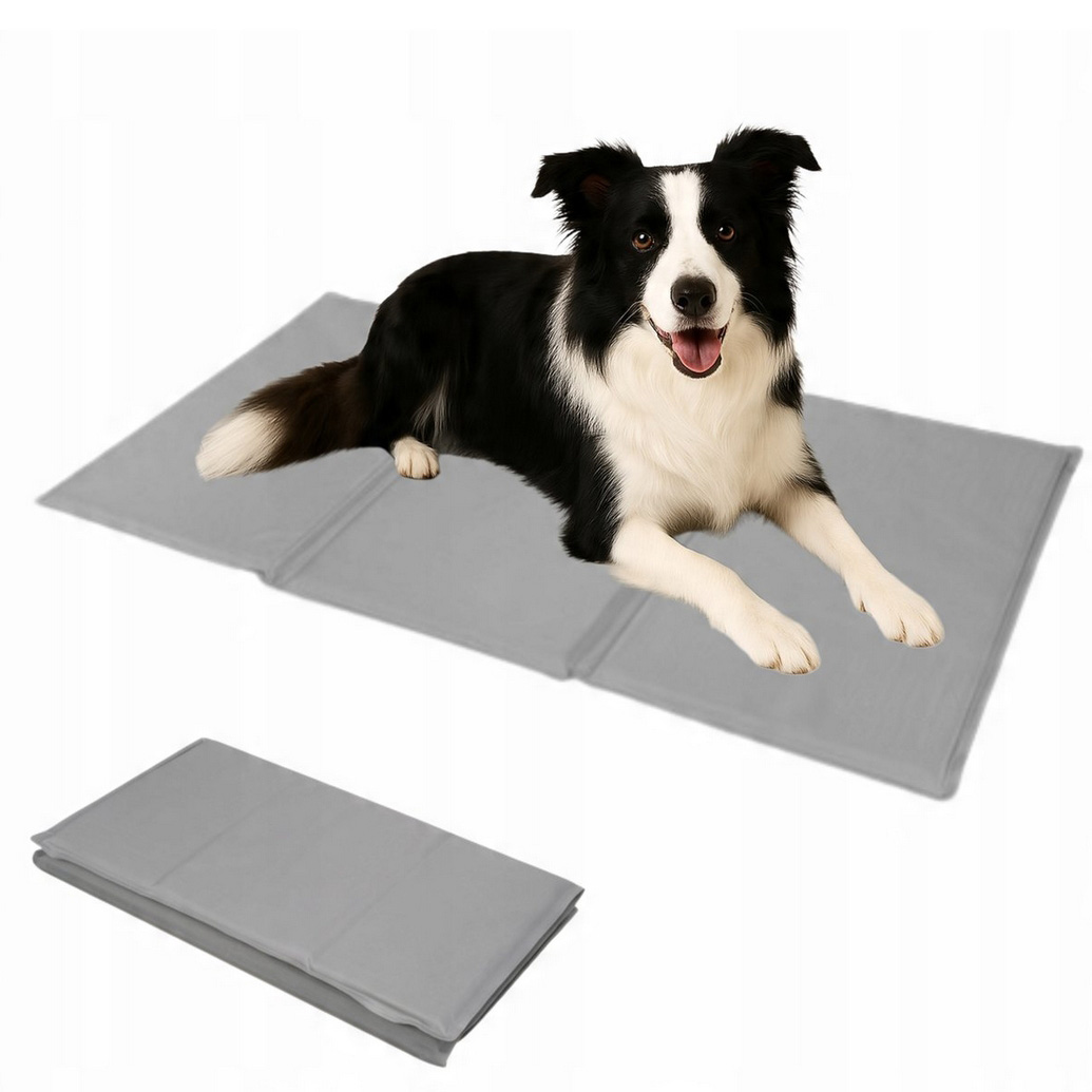 NUXIE® Mata chłodząca dla psa duża żelowa legowisko chłodzące xxl 110x70cm outlet - obrazek 3