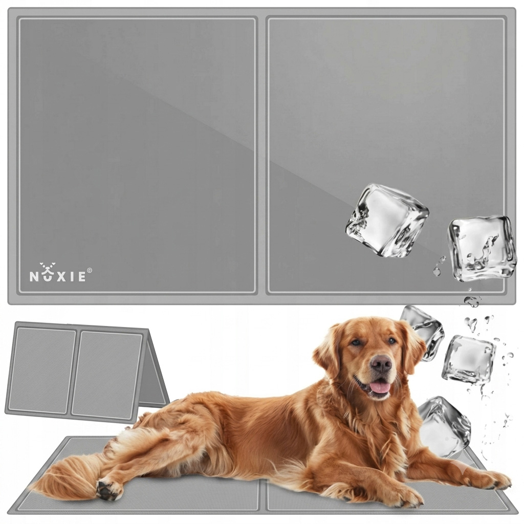 NUXIE® Mata chłodząca dla psa duża żelowa legowisko chłodzące l 65x50cm outlet