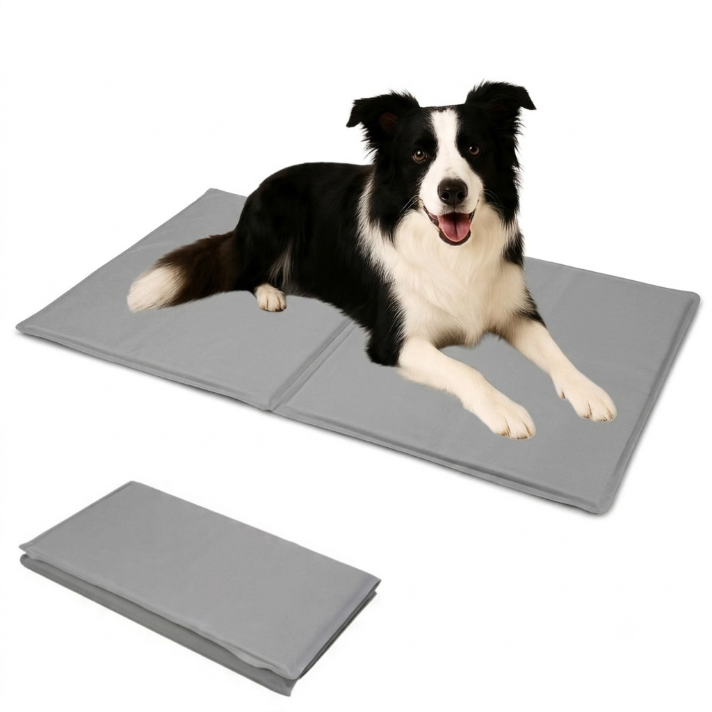 NUXIE® Mata chłodząca dla psa duża żelowa legowisko chłodzące l 65x50cm outlet - obrazek 5