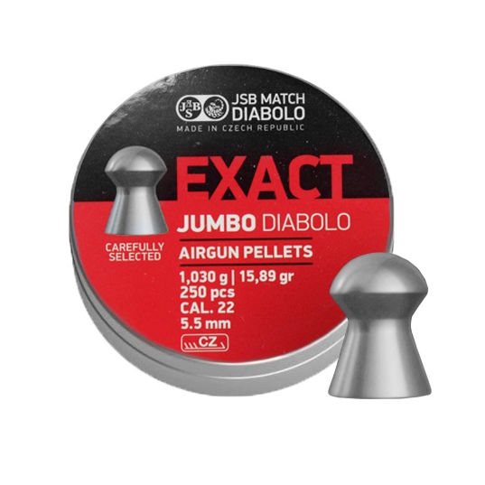 Śrut diabolo JSB Exact Jumbo 5,50 mm 250 szt