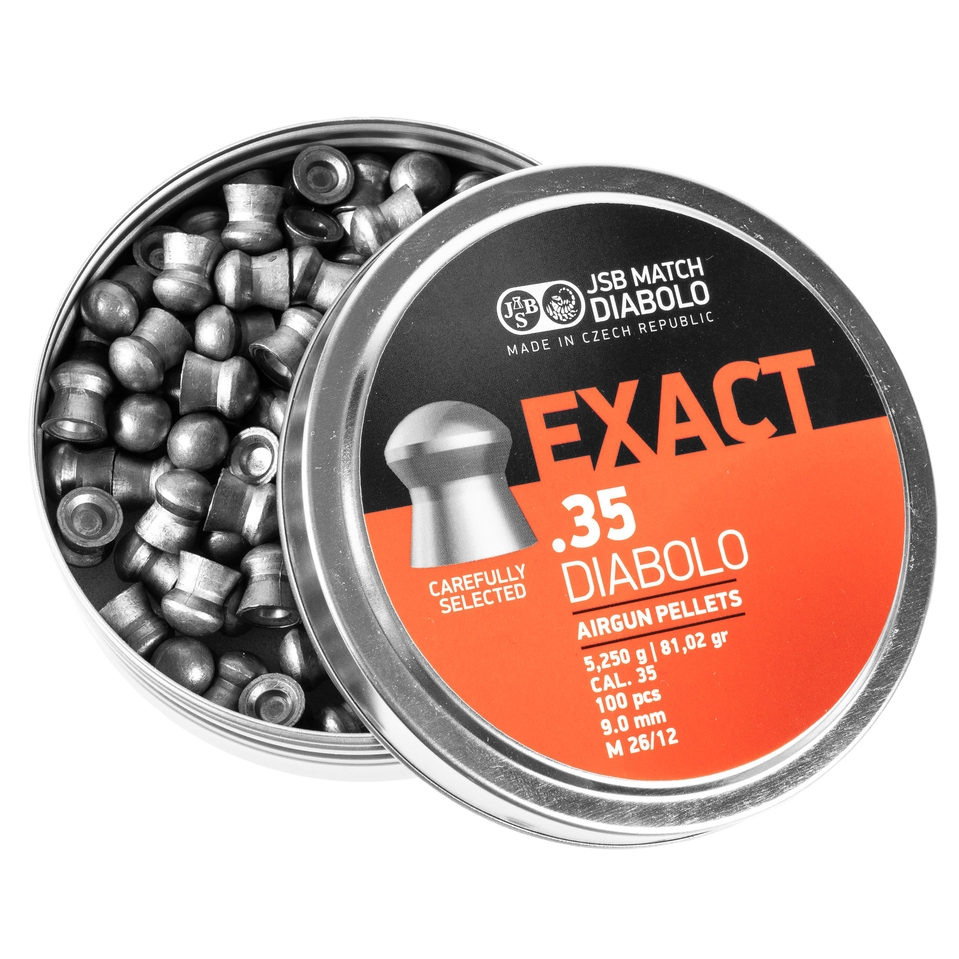 Śrut diabolo JSB Exact 9 mm .35 100szt 5,25 g - obrazek 3